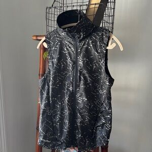 Under Armour Black and White Camouflage Nylon Vest